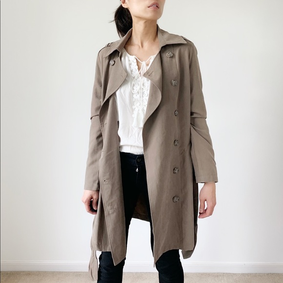Full suede trench coat - JACK by BB DAKOTA - Picture 3 of 8